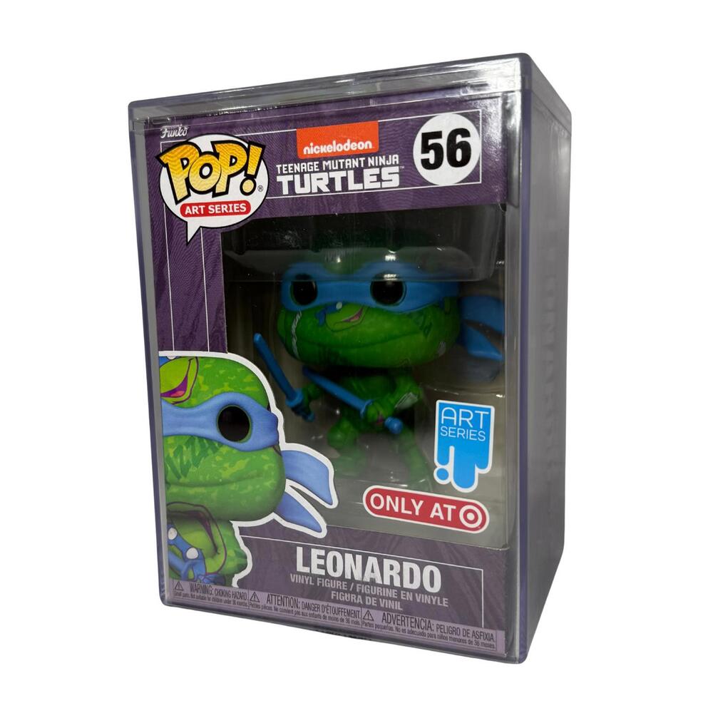 NIB Funko Pop! Art Series Leonardo Vinyl Figure w/ Hard Case